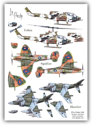 Aircraft Decoupage by La Pashe