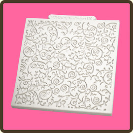 KSD 4 x 4 Design Mats - Romantic Swirl