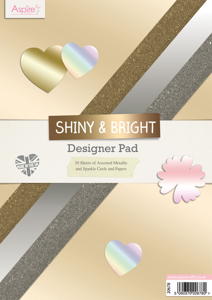 A4 Shiny and Bright 30 sheetsDesigner Pad