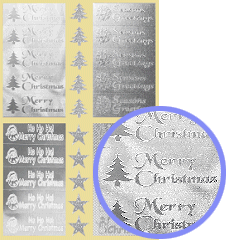 DISCONTINUED Dufex Christmas Greetings with Motifs