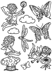 DISCONTINUED Dufex Engraving Fairies & Butterflies