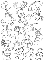 DISCONTINUED Dufex Engraving Teddies