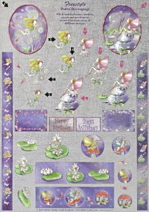 DISCON Freestyle Dufex DIE CUT ~ Night Fairies