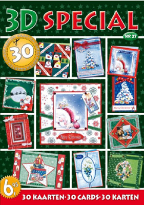 DISCONTINUED ~ No 27 Christmas 3D Step by Step Decoupage Projec