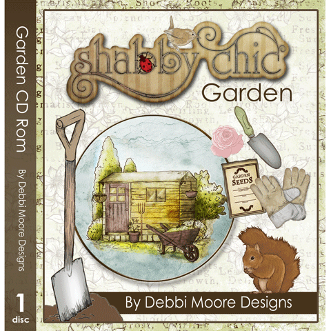 Debbi Moore Shabby Chic Garden CD
