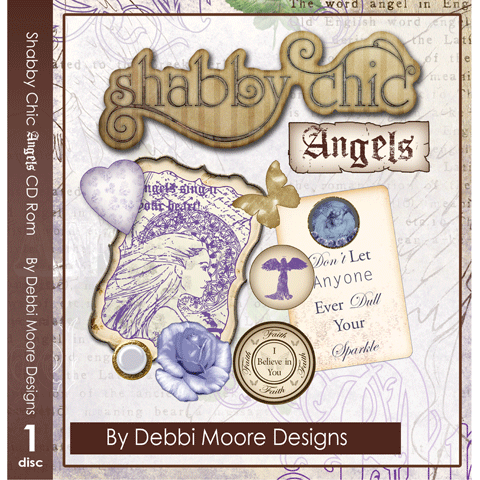 Debbi Moore Shabby Chic Angels CD