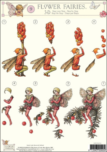 Flower Fairies No 09 3D Step by Step Decoupage