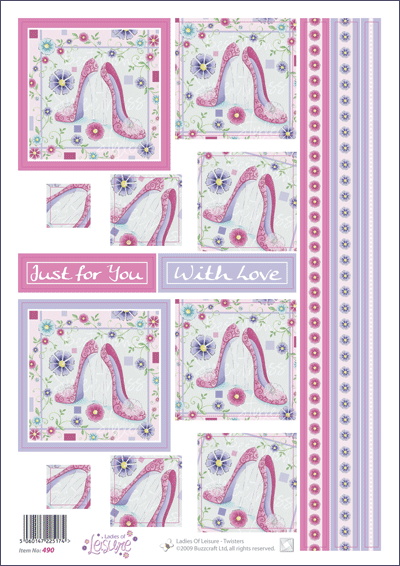 Ladies Of Leisure Square Twisters..490 DIE CUT