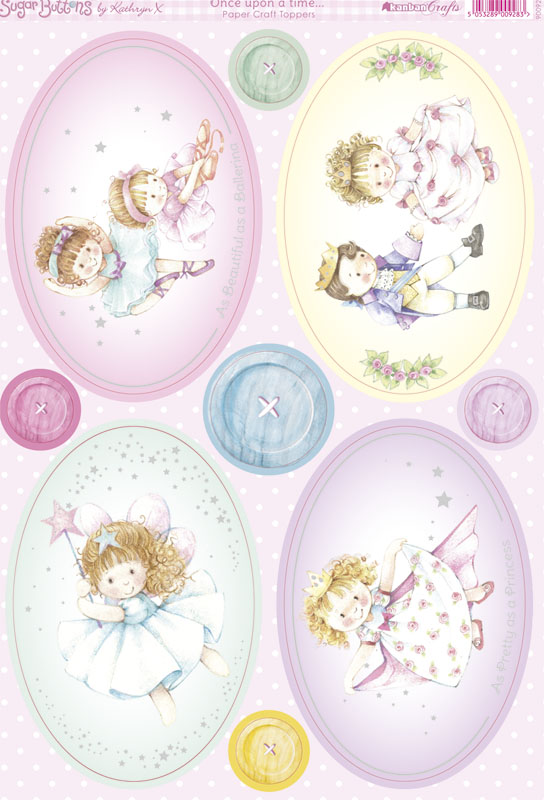 Kanban Sugar Buttons - Once Upon a Time...