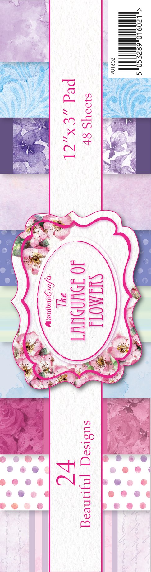 Language of Flowers 12 x 3 Paper Pad