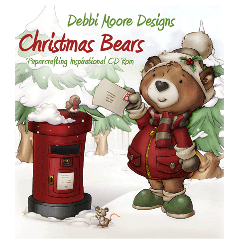 Debbi Moore Christmas Bears Papercrafting CD Rom