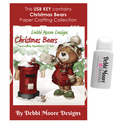Crafting USB Key Christmas Bears