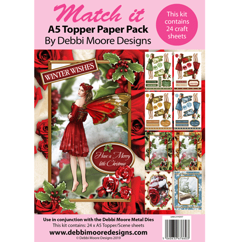 Match it pack -  Christmas Fairies - Rose