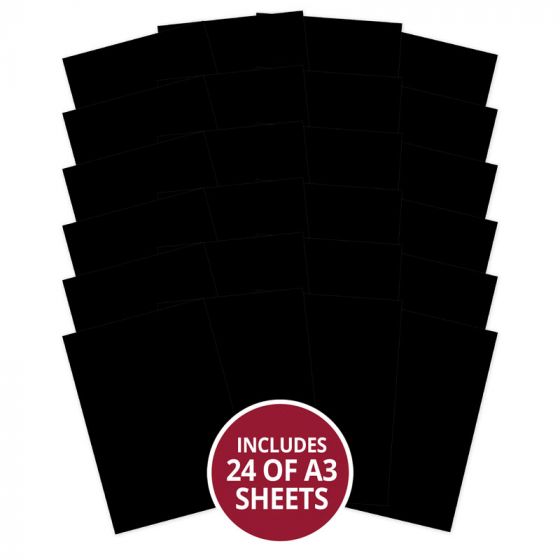 HD  Adorable Scorable - A3 Charcoal x 24 sheets
