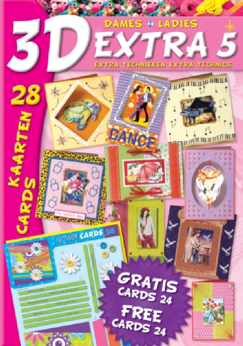 DISCONTINUED ~ Studiolight 3D Extra 05 Girlie Girls Book