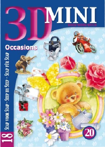 20 ~ Occasions 3D Mini Decoupage Book