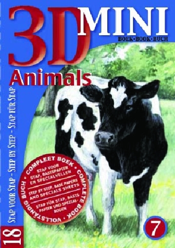 07 ~ Animals 3D Mini Decoup age Book