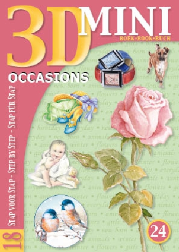 24 ~ Occassions 3D Mini Decoupage Book