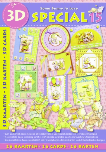 DISCONTINUED ~ No 15 Some Bunny to Love 3D Step by Step Decoupag