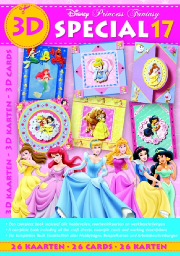 DISCONTINUED ~ No 17 Princess Fantasy 3D Step by Step Decoupage