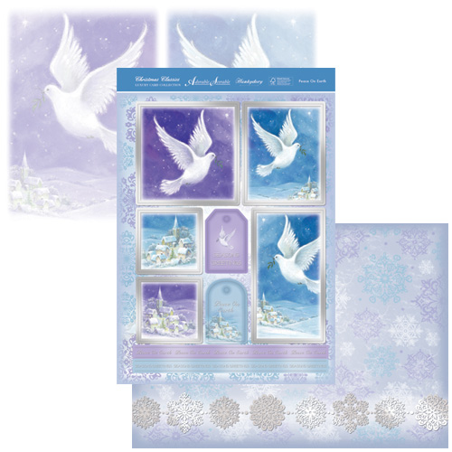 HD Classic Christmas DIE CUT Decoupage - Peace on Earth