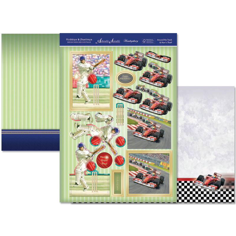 Hunkydory Hobbies Around the Track & How\'s That?