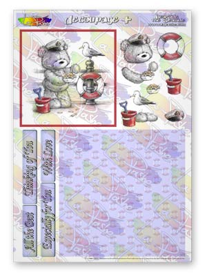 Decoupage Plus ~ Bearside the Seaside