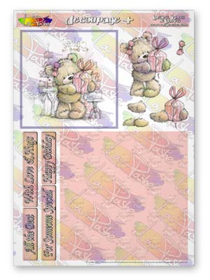 Decoupage Plus ~ Bears Buns and Bows