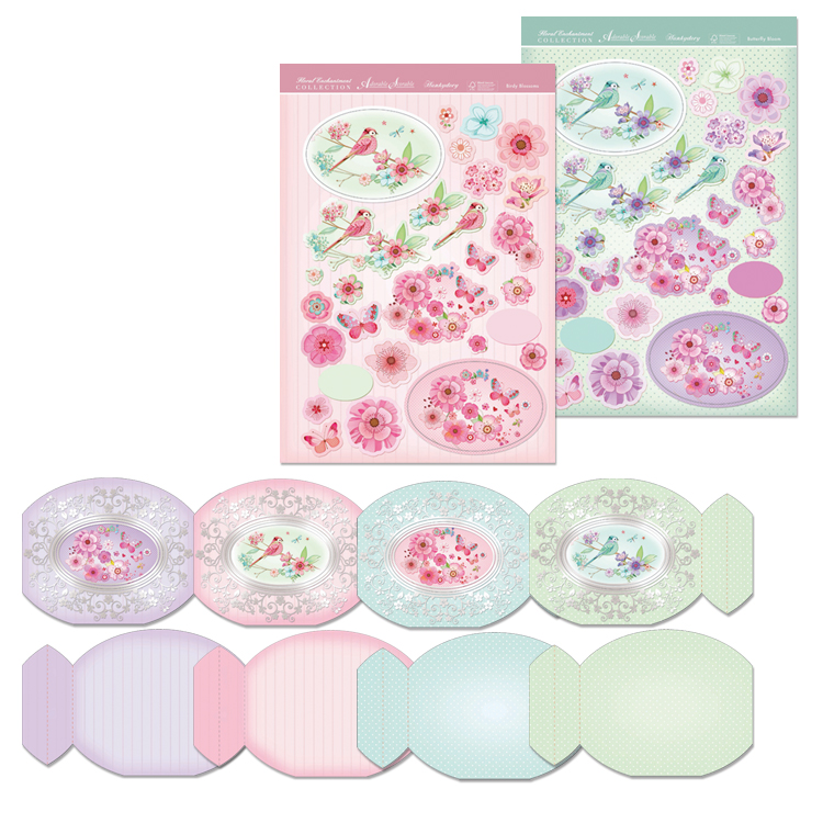 DISCON Floral Enchantment Garden Surprise Luxury Card Kit