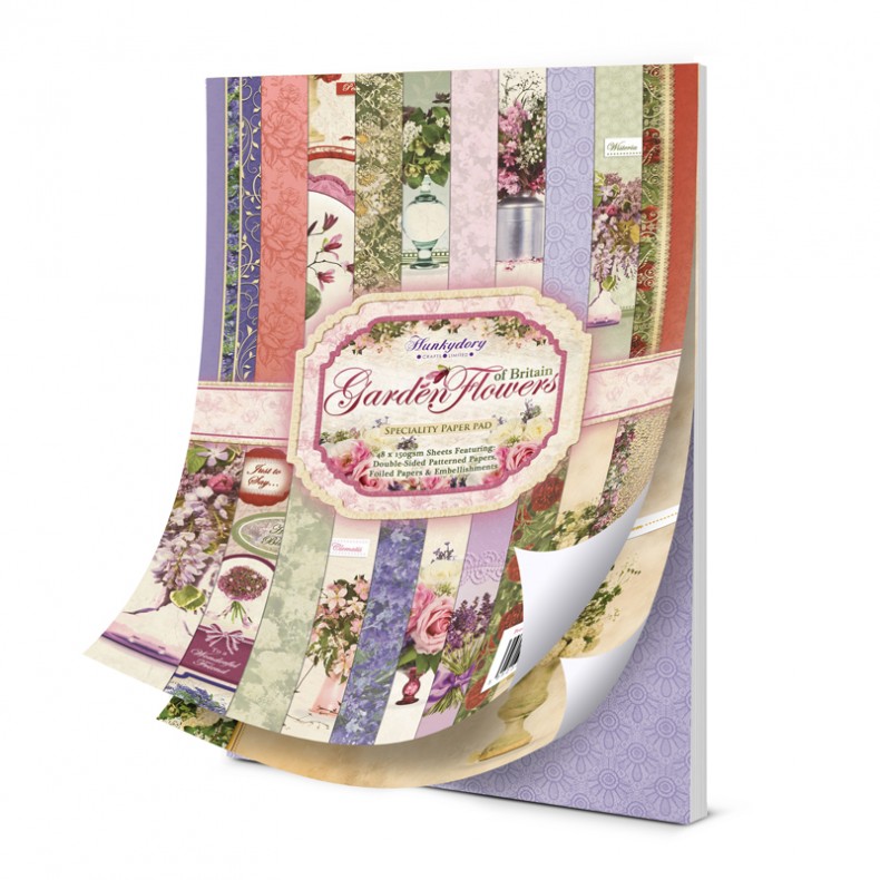 Garden Flowers of Britain - A4 Speciality Paper Pad