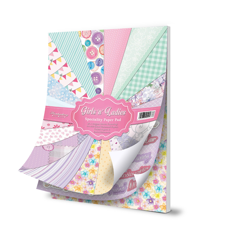 HD Girls & Ladies A4 Speciality Paper Pad