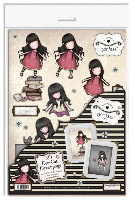 Gorjuss DIE CUT Decoupage ~ Heights