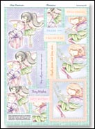 Fairy Daydreams Enchanting Gift Pyramount 3D DIE DUT Decoupage