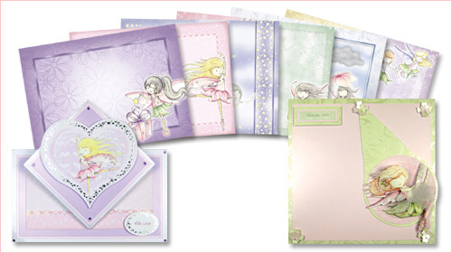 DISCONTINUED ~ Fairy Daydream A4 Designer Background Papers