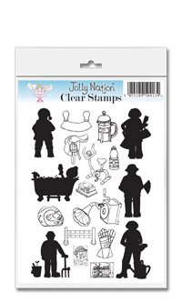 JN Clear Stamps ~ Adults