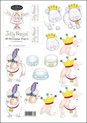 Jolly Nation Christmas Pets ~ Three Wise Pets