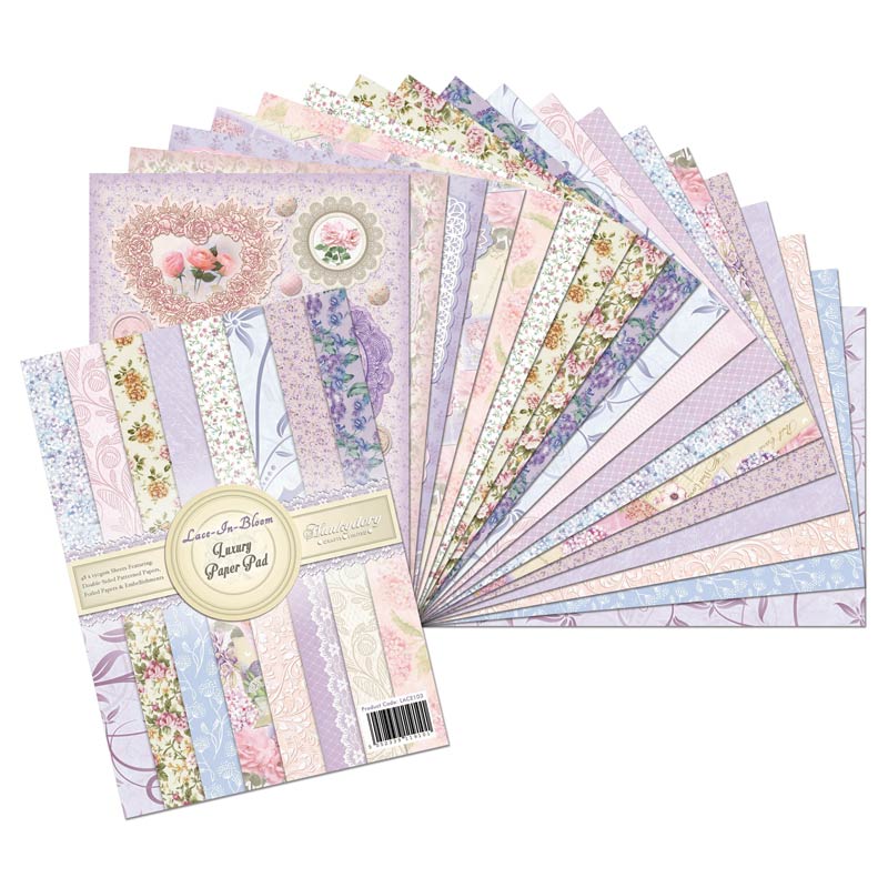 Lace-in-Bloom Speciality Paper Pad