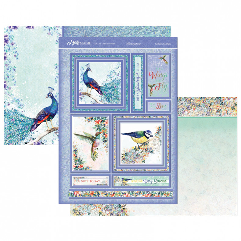 HD - Mirror Magic Fantastic Feathers Topper Set