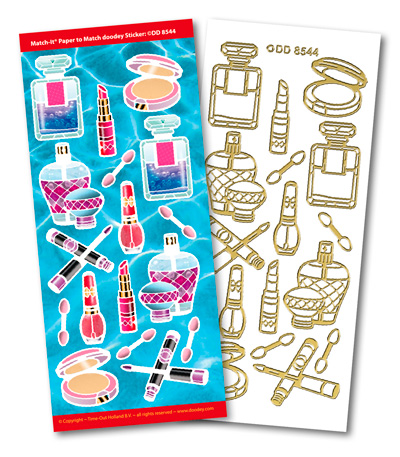 Make Up Match It Outline Stickers 8544