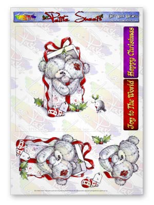 Pickles And Podge At Christmas A5 Petite Sheets Gift Box Bears