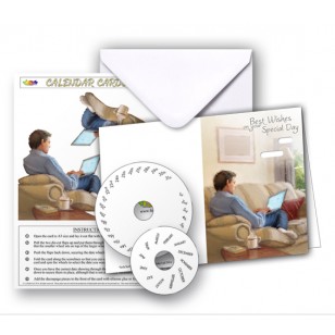 LP Calendar Cards Sofa Surfing Decoupage Kit