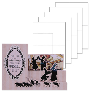 HD Shaped Cards ~ A5 Side Stepper Cards