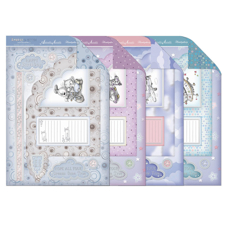 HD Smudge & Mitten - Dream Cloud Wrap Cards