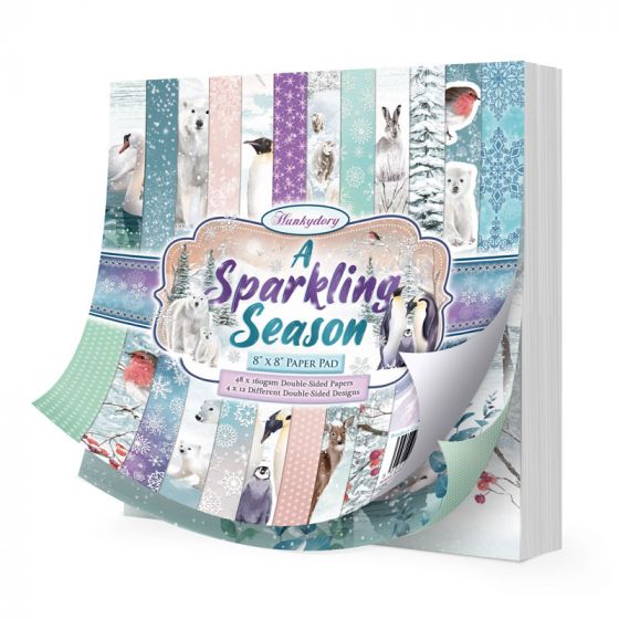 HD A Sparkling Season 8\" x 8\" Paper Pad