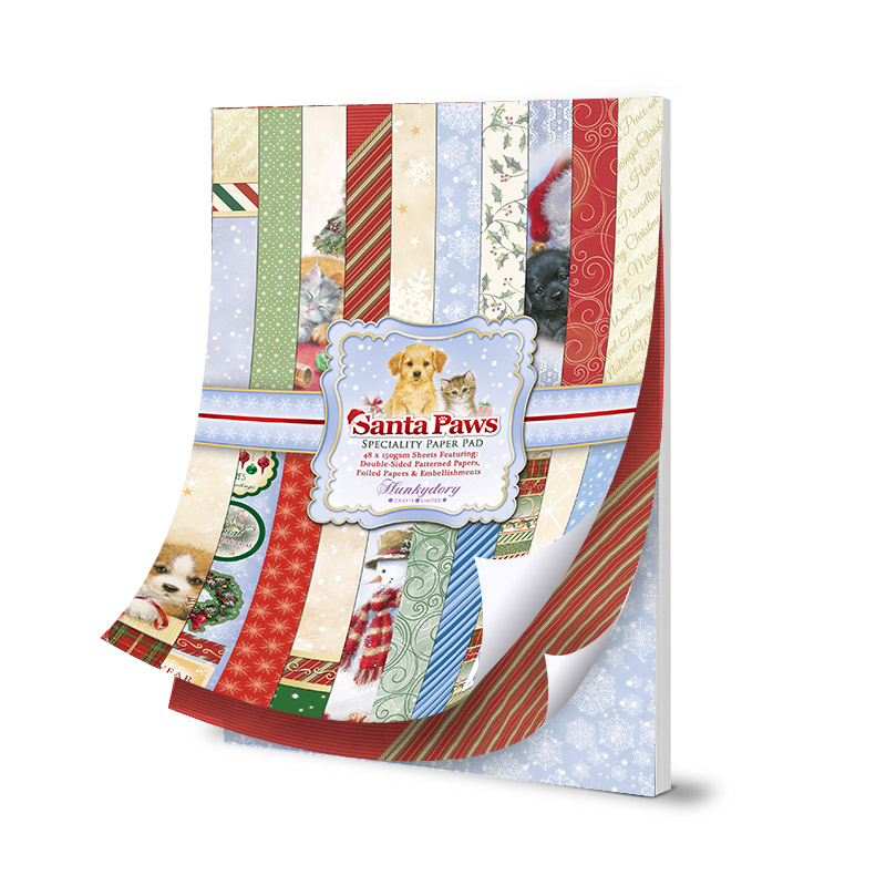 HD Santa Paws - A4 Speciality Paper Pad