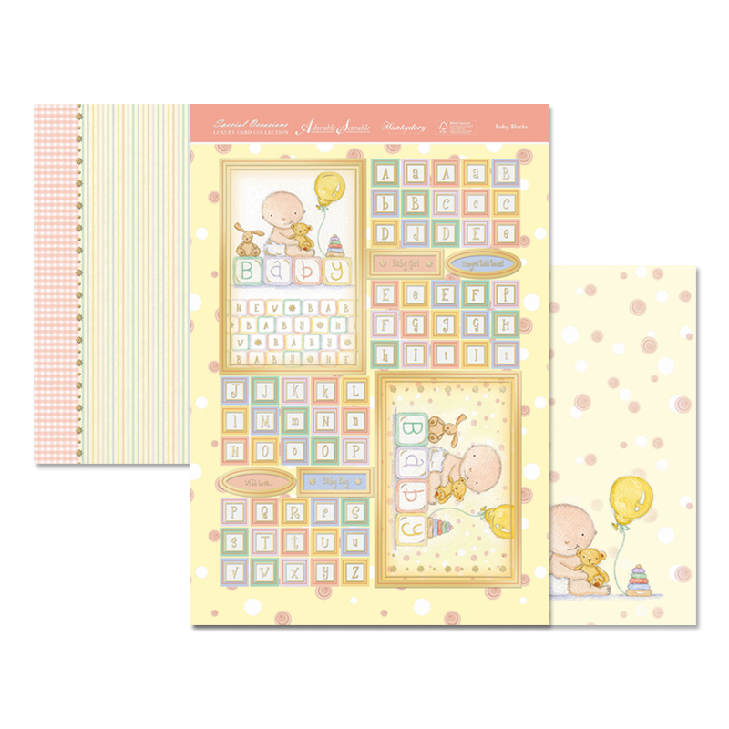 Special Occasions Topper Set Baby Blocks