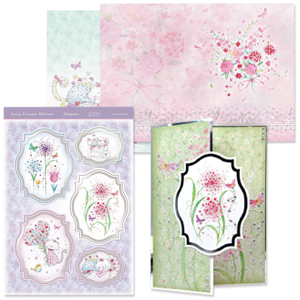 Spring Sensations In the Garden Toppers & Accent-foiled Cardstoc