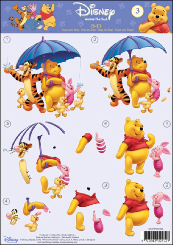 POOH 03 3D Step by 3D Step Decoupage