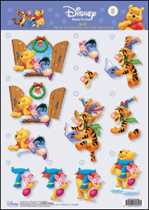 POOH 08 3D Step by 3D Step Decoupage