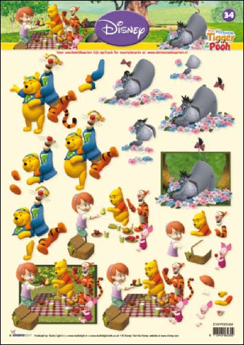 POOH 34 SBS 3D Decoupage